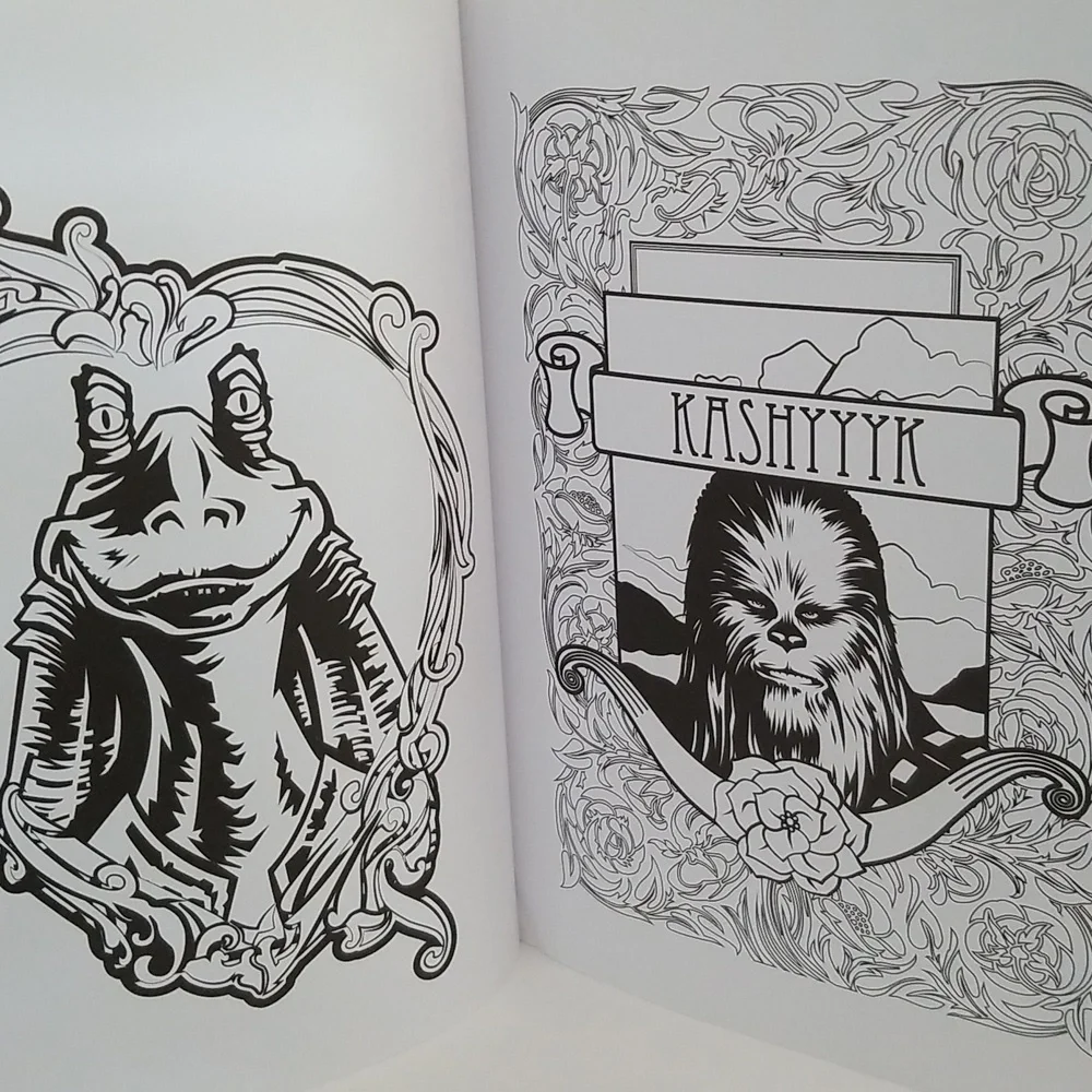 Disney Star Wars Coloring Book